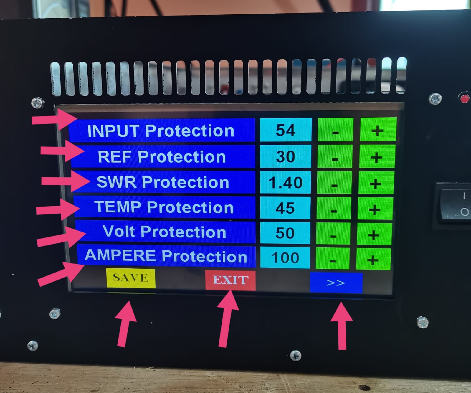 Power Amplifier 5K11M Back